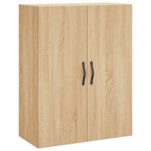 vidaXL Mobile a Parete Rovere Sonoma 69,5x34x90 cm Legno Multistrato