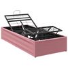 vidaXL Telaio Letto Elettrico Regolabile Rosa 200 x 70 x 33,5 cm