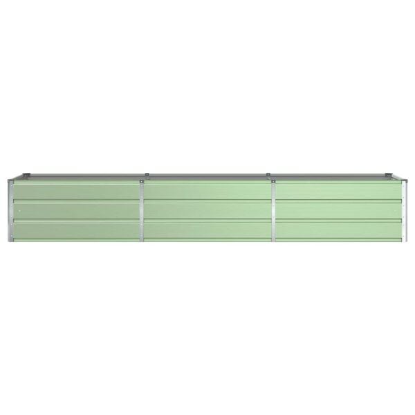 vidaXL Fioriera Verde Pastello 480 x 50 x 45 cm Acciaio zincato