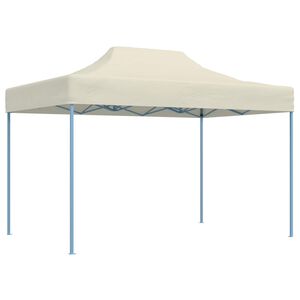 vidaXL Tenda Party Crema 280 x 410 x 315 cm Tessuto Oxford