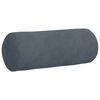 vidaXL Cuscini a rullo 2 pcs Grigio scuro Ø 15 x 40 cm