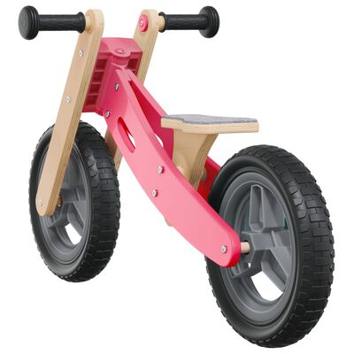 vidaXL Bicicletta Senza Pedali per Bambini Rosa