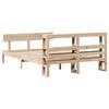 vidaXL Letto senza Materasso 140x200 cm in Legno Massello di Pino