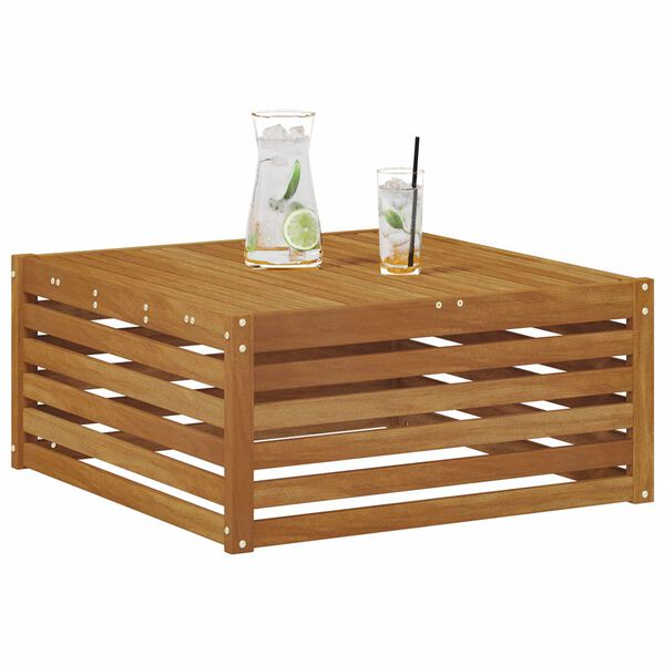 vidaXL Divano Esterno Finale con cuscino Naturale 115 x 83 x 73 cm