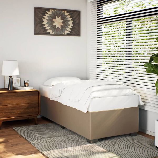 vidaXL Giroletto Cappuccino 90x200 cm in Similpelle