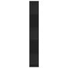 vidaXL Libreria 5 Ripiani Nera 45x23,5x162,5cm in Legno Multistrato