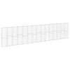 vidaXL Gabbione in Acciaio Zincato Coperto 900x30x200 cm