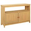 vidaXL Tavolo Consolle da Giardino 110x35x75 cm Legno Massello Acacia