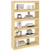vidaXL Libreria/Divisorio 100x30x167,5 cm Legno Massello di Pino