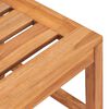 vidaXL Set da Pranzo per Giardino 9 pz in Legno Massello di Teak