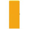 vidaXL Armadio Giallo senape 80 x 40 x 105 cm Acciaio