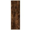vidaXL Libreria Rovere Fumo 98x30x98 cm