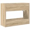 vidaXL Supporto per Ombrellone Rovere Sonoma 65 x 24 x 50 cm