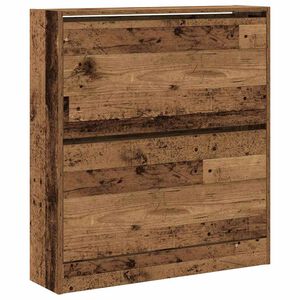 vidaXL Mobile per scarpe 80 x 21 x 87,5 cm Legno ingegnerizzato