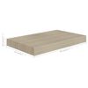 vidaXL Scaffali a Parete 2 pz Rovere 40x23x3,8 cm in MDF