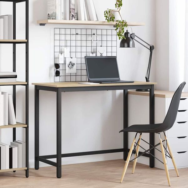 vidaXL tavolo Rovere Sonoma 80 x 50 x 76,5 cm