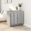 vidaXL Credenza Grigio Sonoma 80x40x75 cm in Legno Multistrato