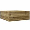 vidaXL Fioriera da Giardino 60x60x23 cm in Legno di Pino Impregnato