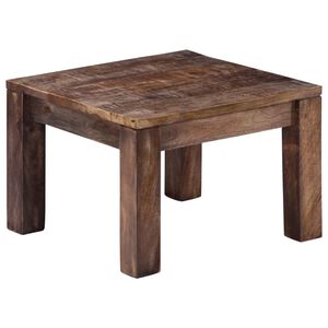 vidaXL Tavolino da Salotto 50x50x35 cm Legno Massello di Mango