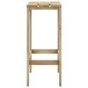 vidaXL Set Bistr&ograve; da Giardino 3 pz in Legno di Pino Impregnato