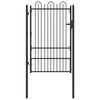vidaXL Cancello per recinzione DRONTEN 100 x 150 cm Acciaio Bloccabile