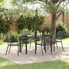 vidaXL Set da Pranzo per Giardino 5 pcs Antracite