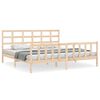 vidaXL Giroletto senza Materasso 160x200 cm in Legno Massello di Pino