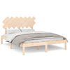 vidaXL Giroletto 150x200 cm King in Legno Massello