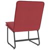 vidaXL Sedia Lounge Rosso Vino 54x75x76 cm in Similpelle