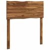 vidaXL Testiera con bordo vivo ROSTOCK Naturale 90 cm