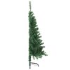 vidaXL Albero di Natale artificiale con luci integrate Verde 120 cm