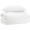 vidaXL Set di Piumoni Bianco 135 x 200 cm Cotone, Bamb&ugrave;, Poliestere