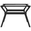 vidaXL Telaio Gambe a Y per Tavolino da Salotto 70x60x43 cm in Acciaio