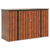 vidaXL Scatola di Stoccaggio per Giardino Marrone 214 x 82 x 132 cm