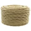 vidaXL Corda da Barca 16 mm 250 m Naturale