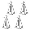 ProPlus Set Supporti Stabilizzatori per Rimorchi 4 pz Alluminio 360803