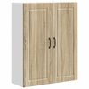 vidaXL Armadietto a muro PORTO Rovere Sonoma 80 x 31 x 100 cm