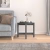 vidaXL Tavolino da Salotto Grigio &Oslash; 52,5x45 cm Legno Massello di Pino
