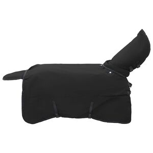 vidaXL Coperta per Cavalli Verde Scuro e Nero 75 cm Poliestere