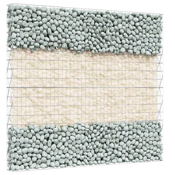 vidaXL Sassi da Giardino Oro 12 cm Vetro