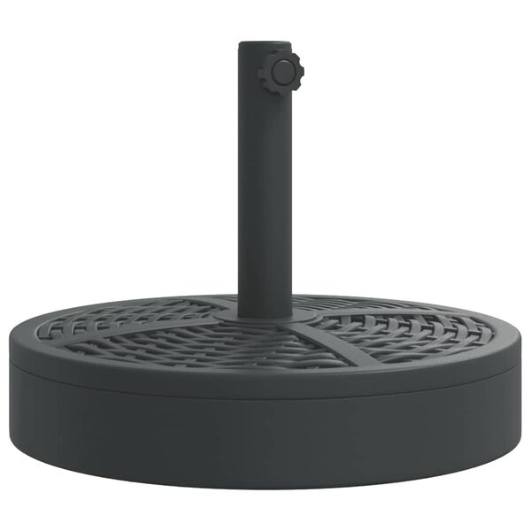 vidaXL Base per Ombrellone per Pali Ø38/48 mm 25 kg Rotonda