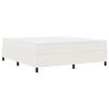 vidaXL Letto a molle Crema e Bianco 180 x 200 cm Tessuto in Cords