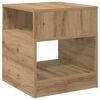 vidaXL Tavolino Rovere artigianale 40,5 x 40 x 45 cm