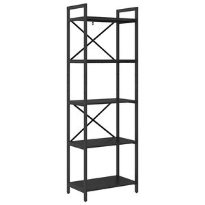 vidaXL Libreria 5 livelli 56 x 34 x 171 cm Legno ingegnerizzato