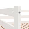 vidaXL Lettino Estraibile Senza Materasso Bianco 90x190 cm