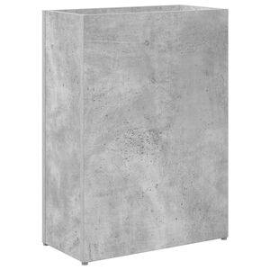 vidaXL Supporto per Ombrellone Grigio cemento 40 x 20 x 55,5 cm