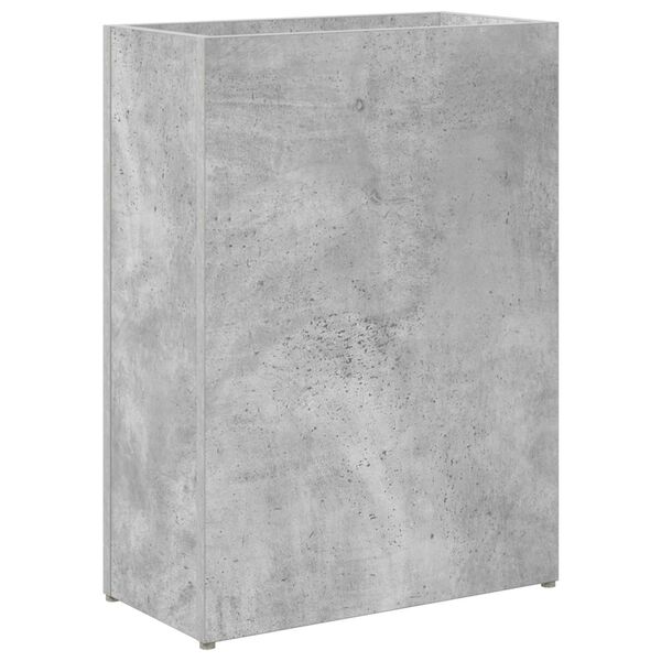 vidaXL Supporto per Ombrellone Grigio cemento 40 x 20 x 55,5 cm