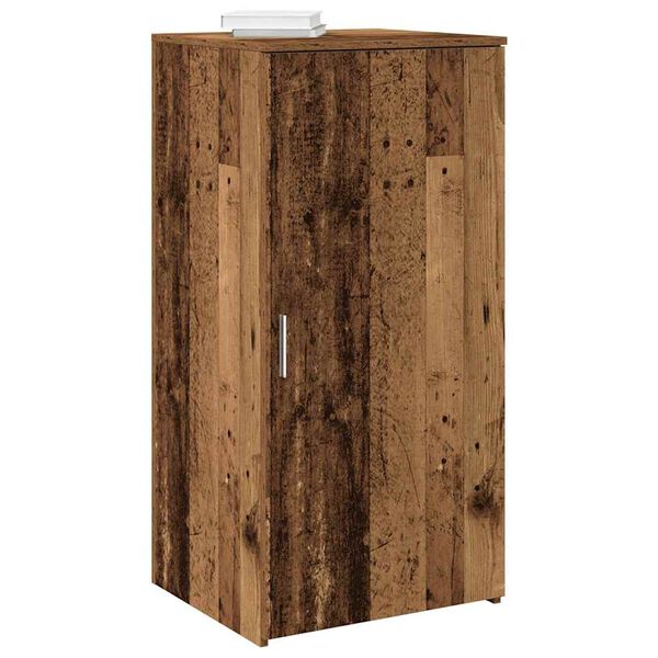 vidaXL Mobile Portaoggetti Legno Antico 50x45x103,5 cm in Truciolato