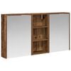 vidaXL Set di Armadi da Bagno 3 pz 116 x 16 x 62,5 cm