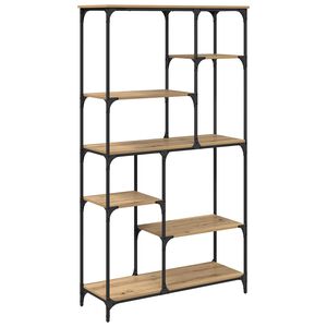 vidaXL Libreria 5 livelli 99 x 35,5 x 176 cm Legno ingegnerizzato